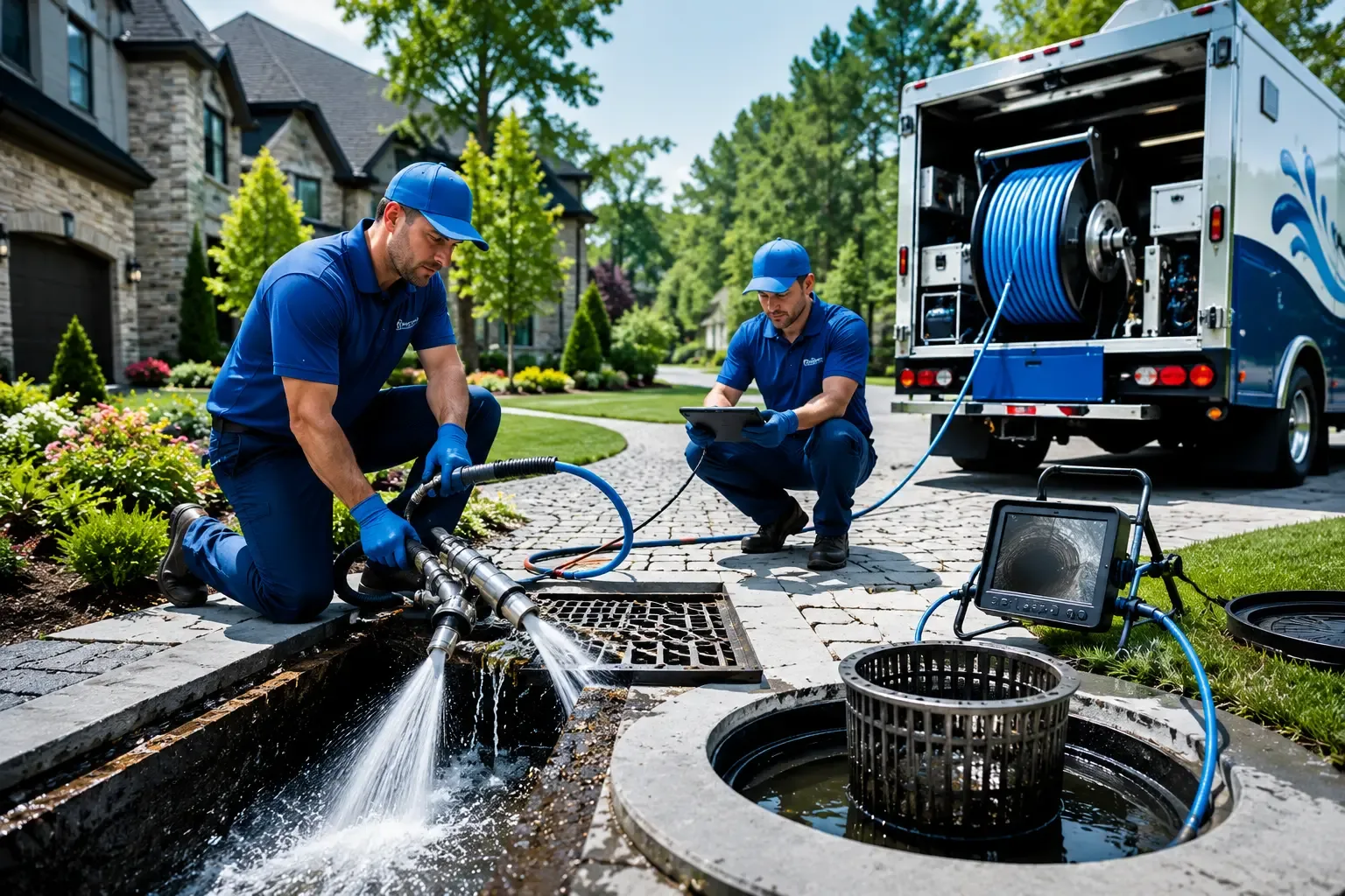 Local outdoor drain cleaning professionals in Pyote, TX